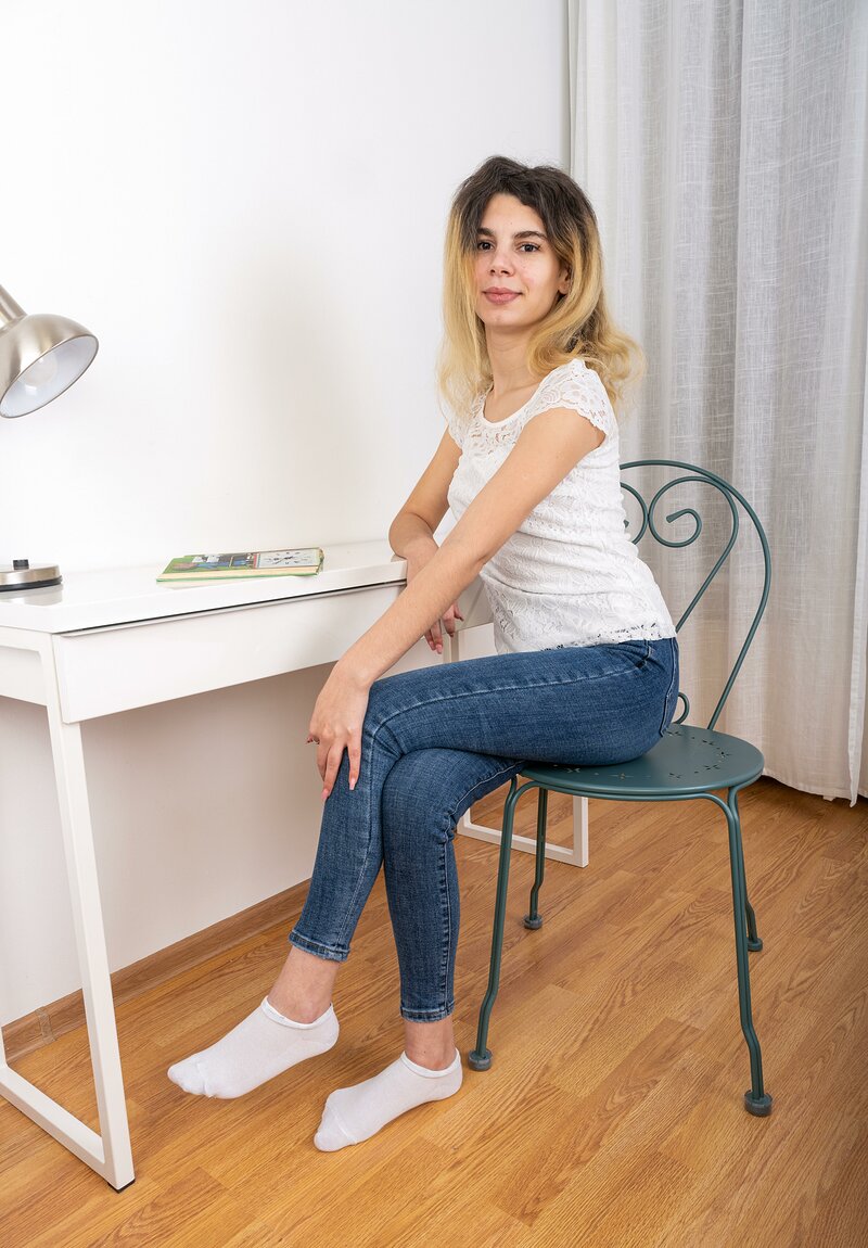 Дианка, 24 года, 0 размер груди